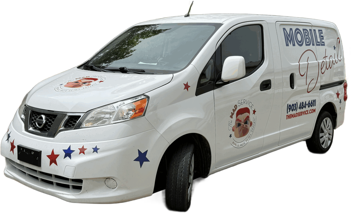 The MAD Service mobile auto detailing van