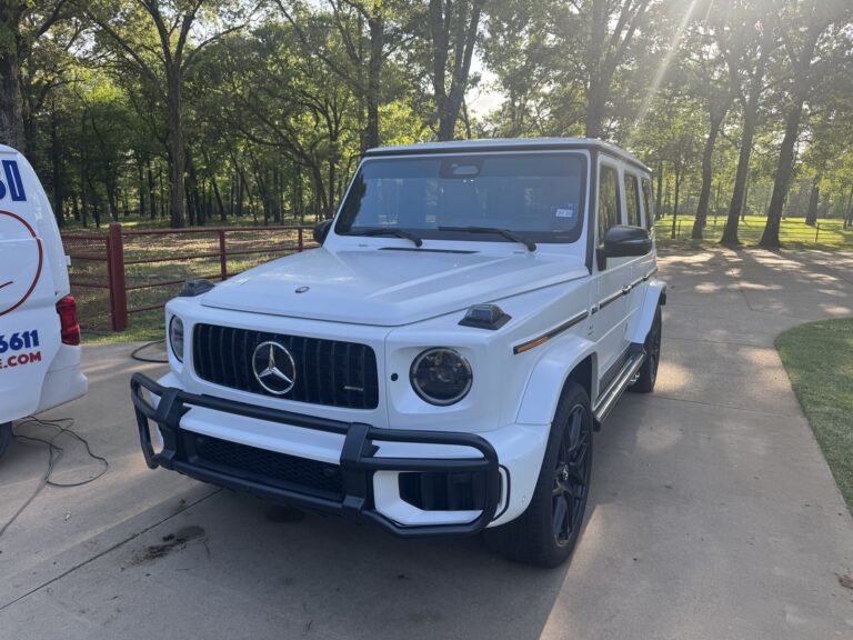 Mercedes-Benz G-Class exterior after detailing