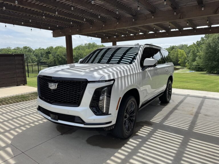 Cadillac Escalade exterior after detailing