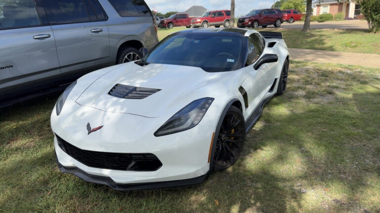 Chevrolet Corvette exterior after detailing