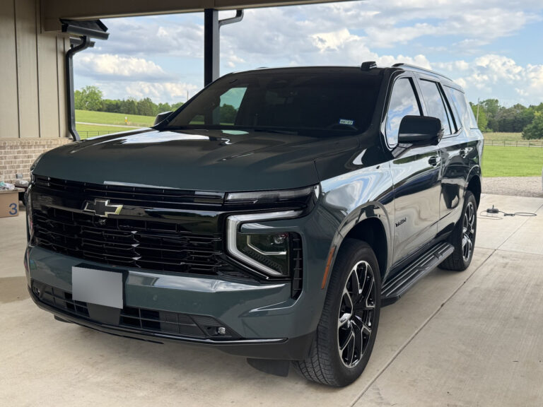 Chevrolet Tahoe exterior after detailing