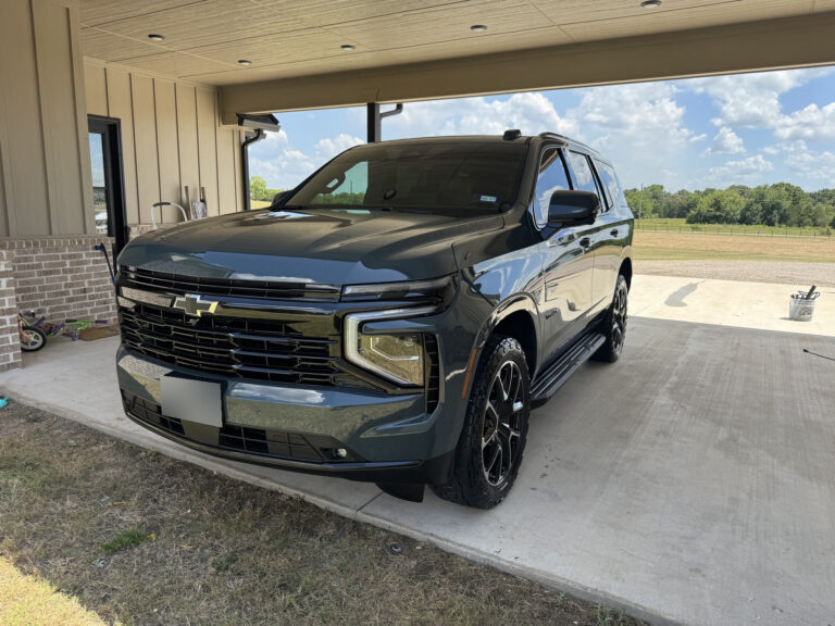 Chevrolet Tahoe exterior after detailing
